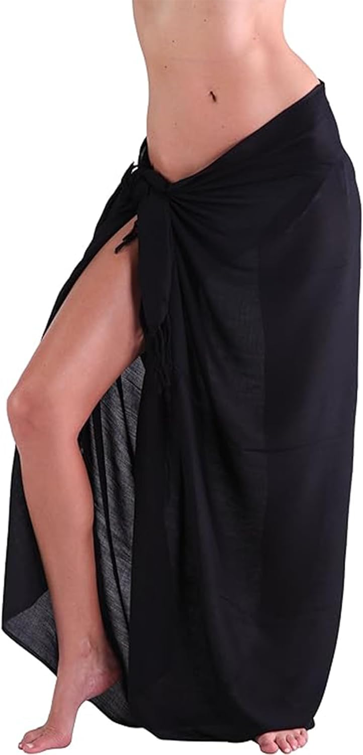 INGEAR Sarong Bathing Suit Cover Up for Women – Long Pareo Beach Wraps, Swimsuit...