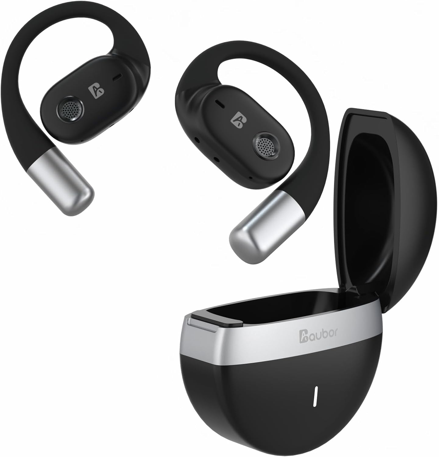 AUBOR Open-Ear Headphones, Special Headphones with Built-in ENC Mic, Innovative...