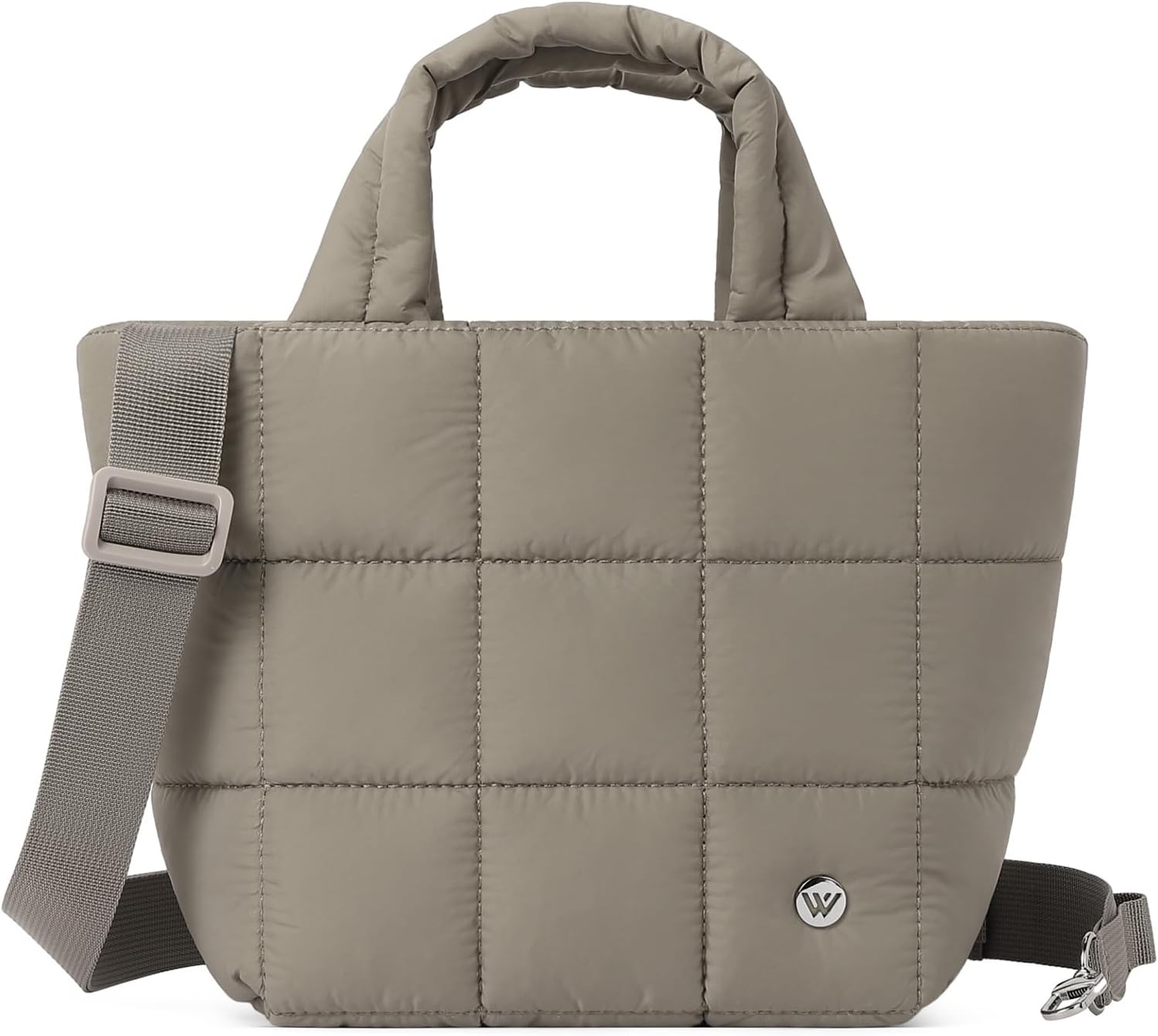 WESTBRONCO Small Puffer Bag Quilted Crossbody Bags for Women Puffy Purse Nylon S...