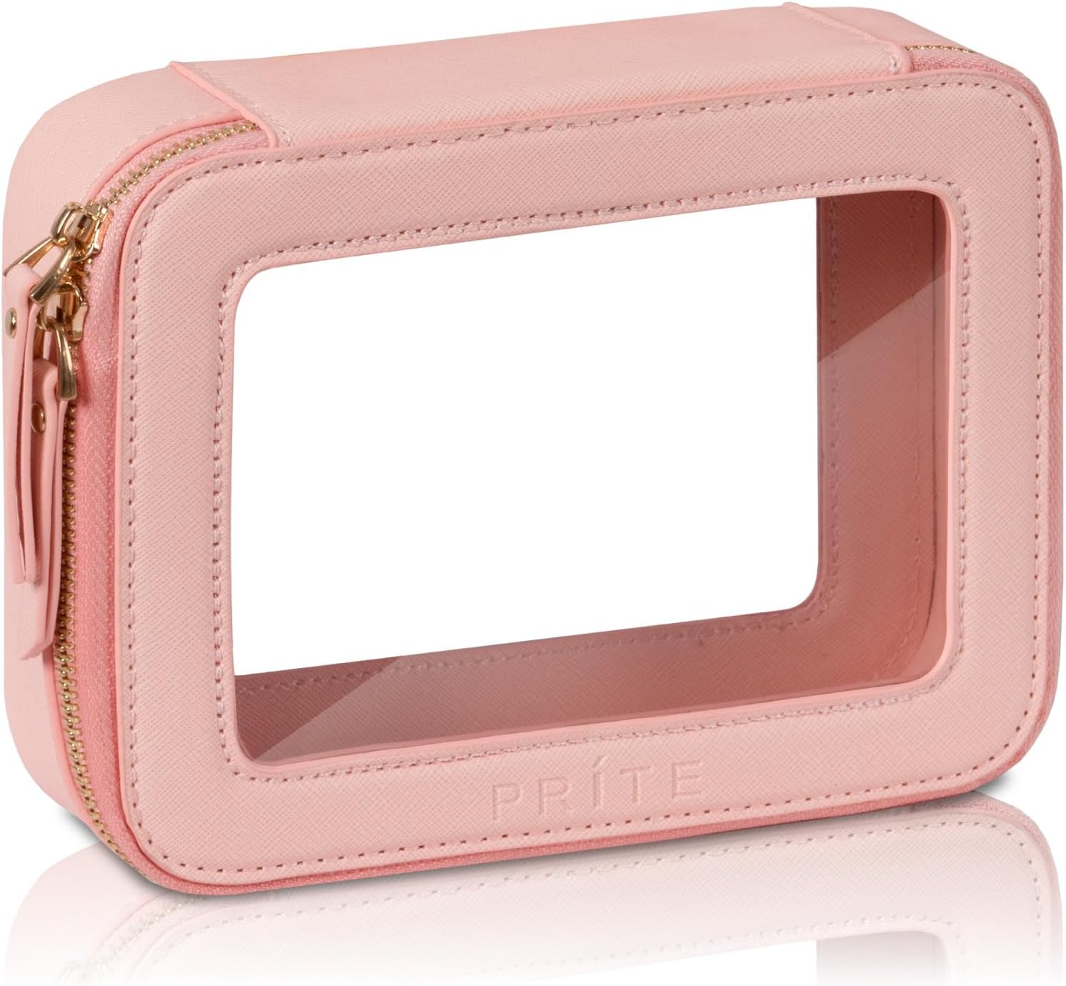 Prite Clear Makeup Bag Cosmetic Organizer Case Waterproof Travel Toiletry Bag Sk...