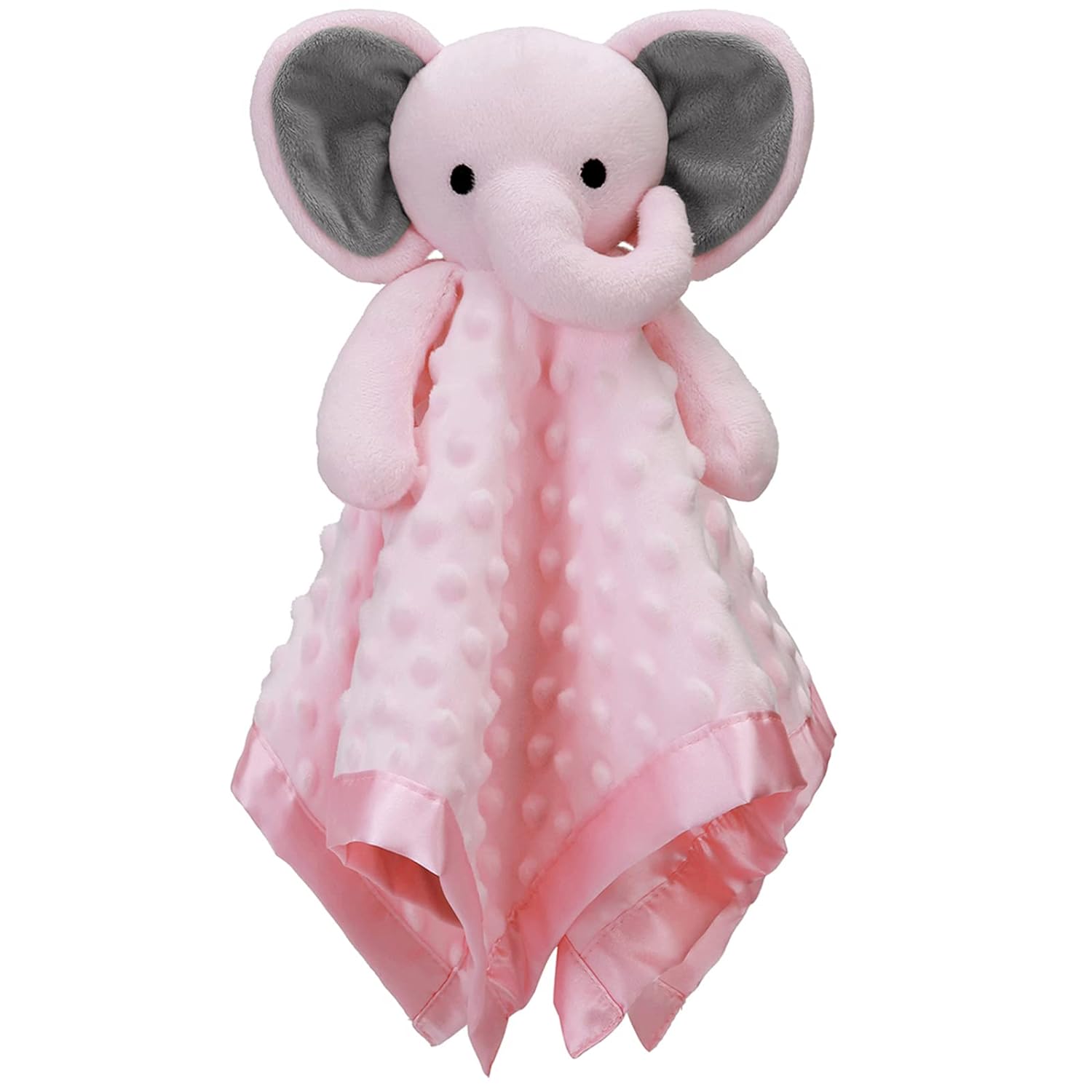 Pro Goleem Elephant Security Blanket with Stuffed Animal Snuggle Toy Lovey Soft...