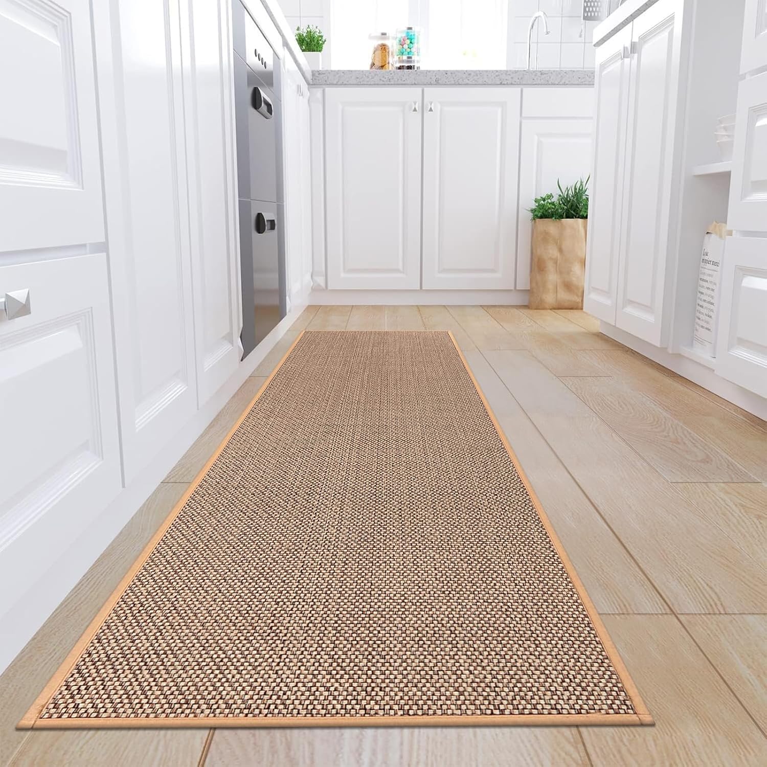 KIMODE Kitchen Runner Rugs 20"x70",Non-Slip Washable Runners for Kitchen Floor,A...