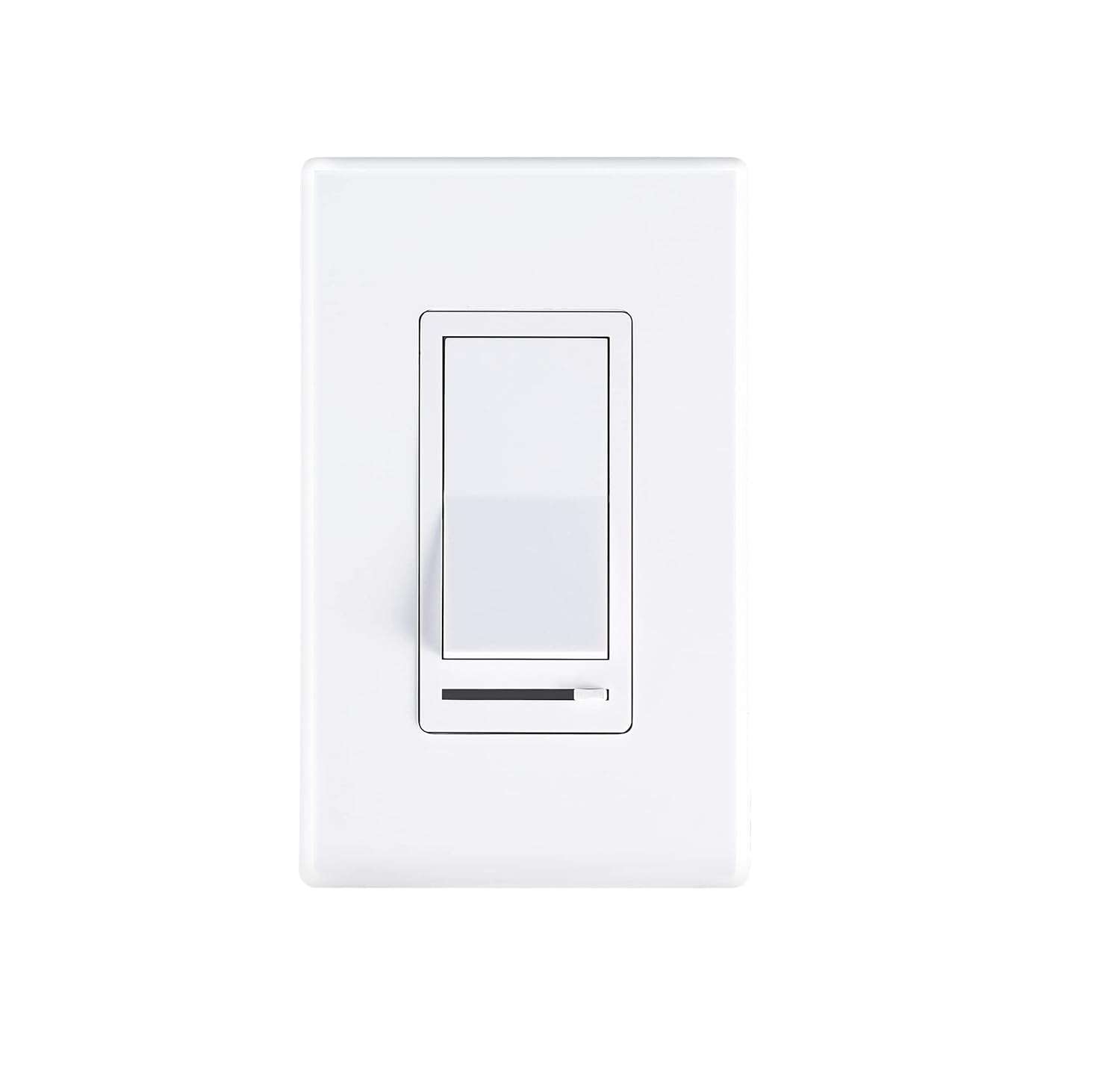 Cloudy Bay in Wall Dimmer Switch for LED Light/CFL/Incandescent,3-Way Single Pol...