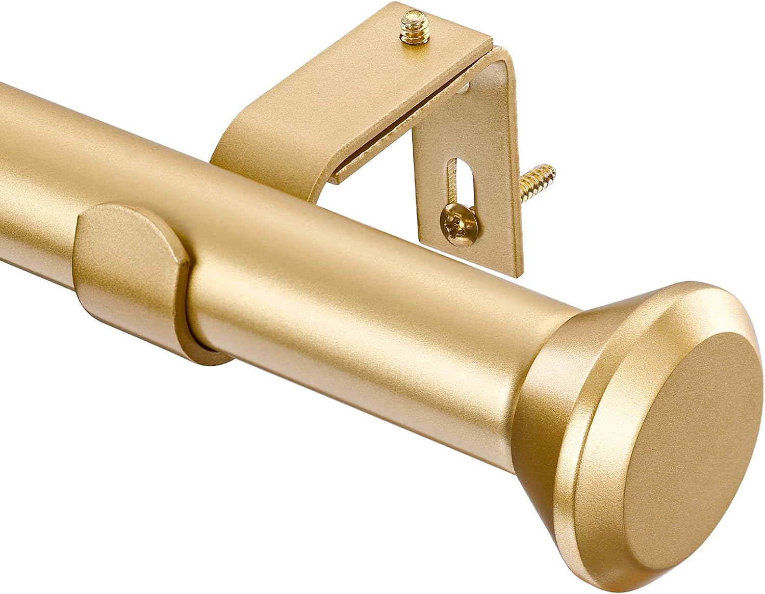 Heavy Duty Curtain Rods, High-Quality Gold Curtain Rods for Bedroom, Special Adj...