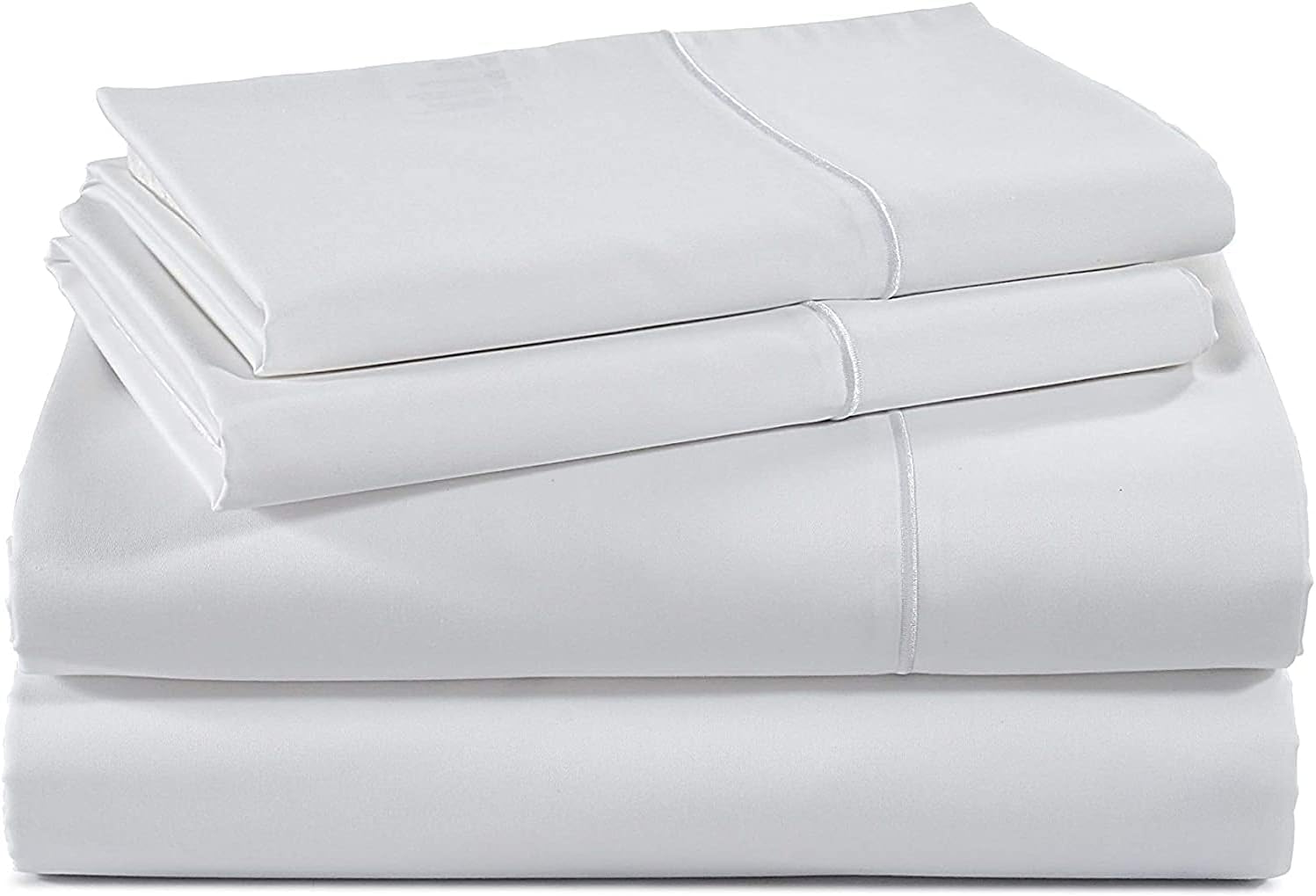 LANE LINEN White Sheets, Special Full Size Bed Sheets, Innovative 600 TC Sheets,...
