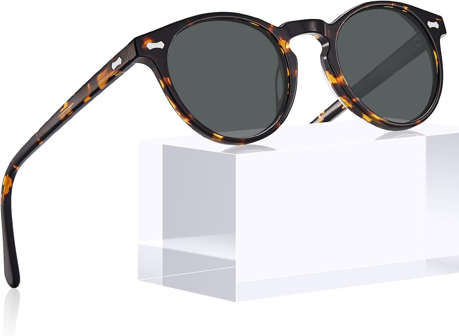 CARFIA Designer Sunglasses, Special Acetate Polarized Sunglasses for Women, Inno...