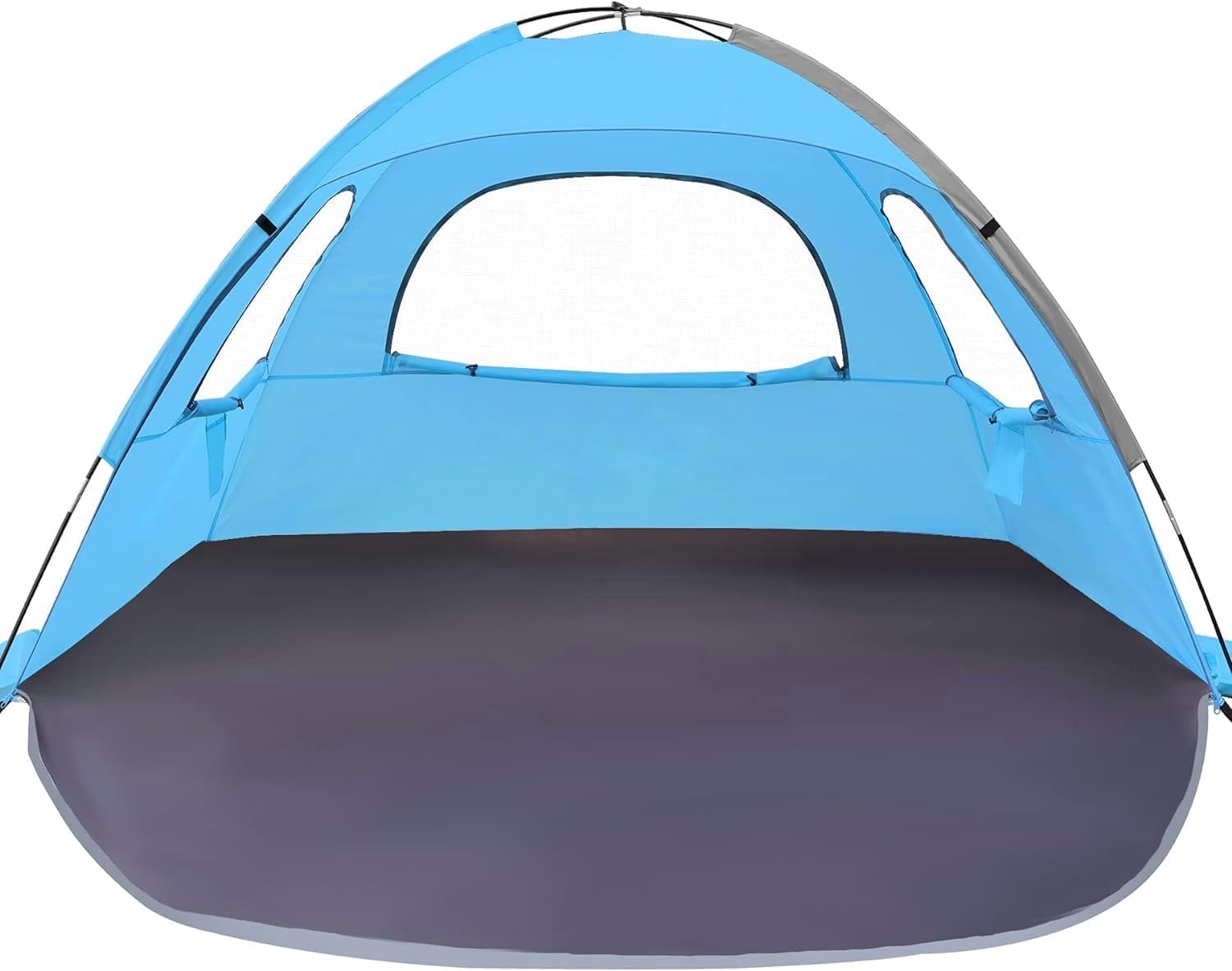 WhiteFang Beach Tent, Special Portable Sun Shade Shelter for 3/4/6 Person, Innov...