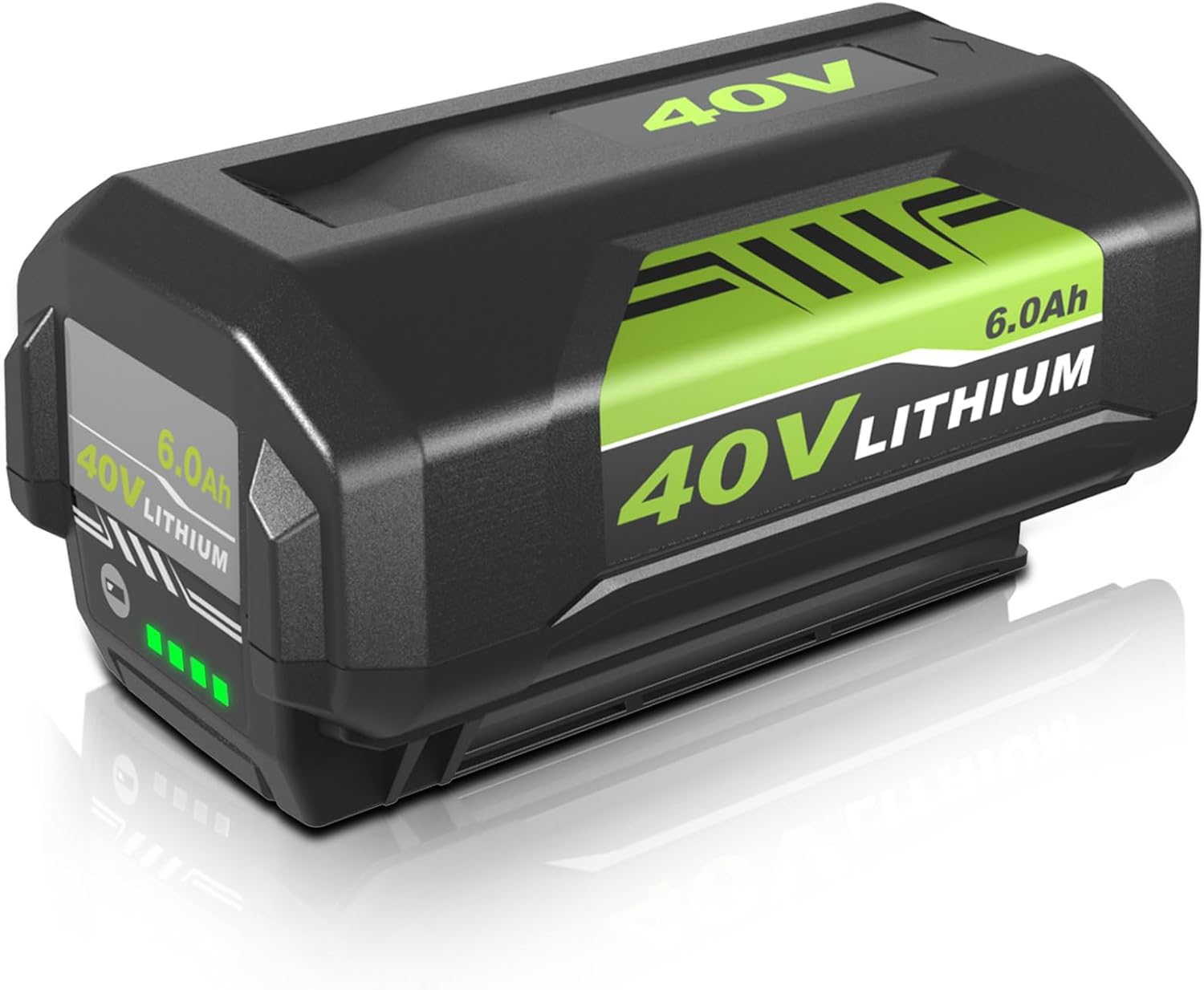 6.0Ah Replacement for Ryobi 40V Battery Lithium Ion Compatible with Ryobi 40 Vol...