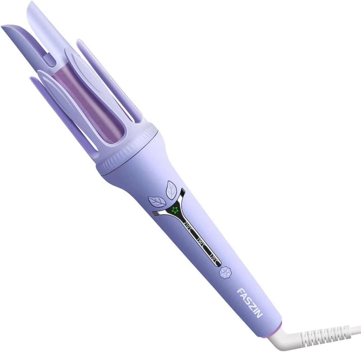 Faszin Hair Curler, Curling Tongs 32mm, Curling Iron 360° Rotating, Automatic Ha...