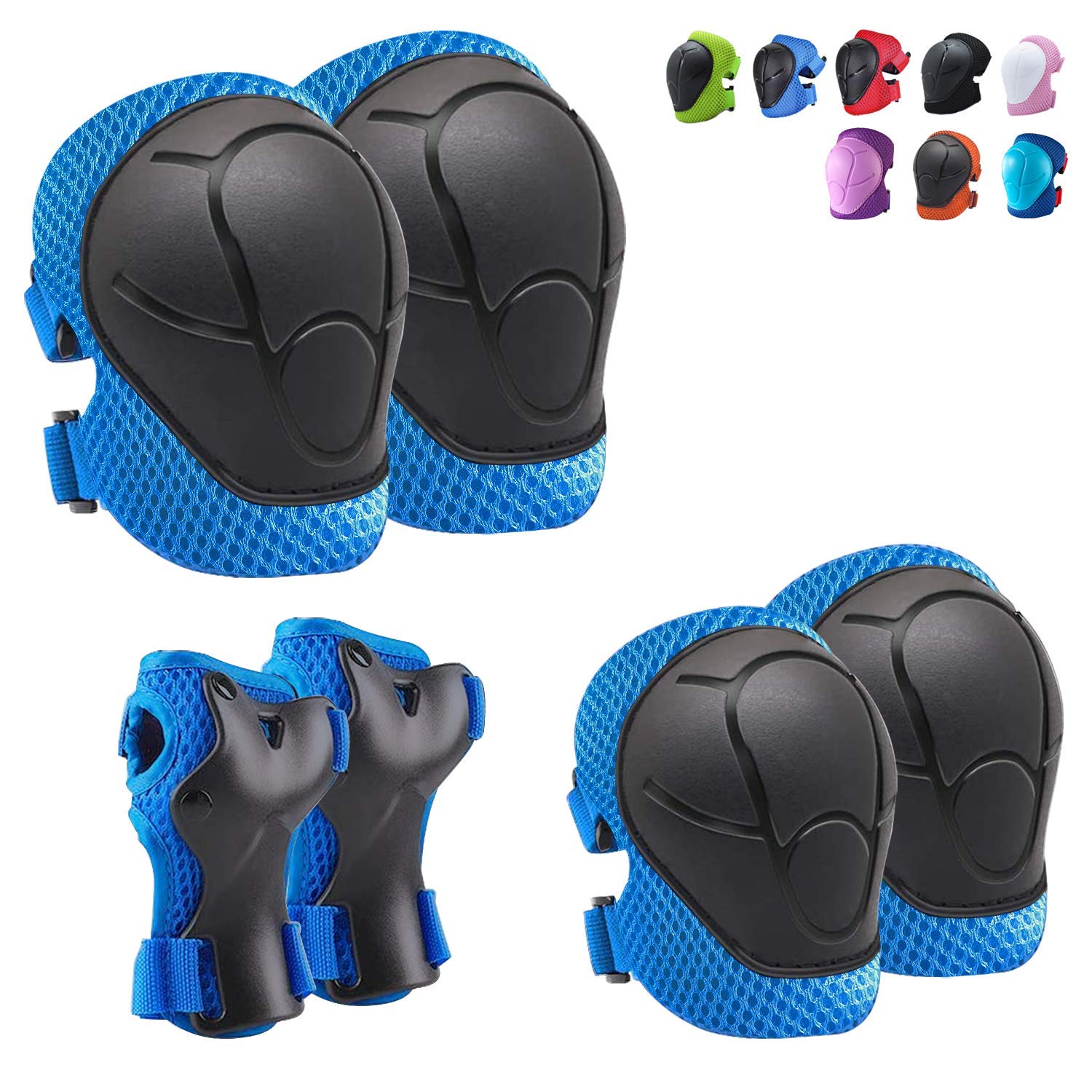 Knee Pads for Kids Knee pads and Elbow Pads Toddler Protective Gear Set Kids Elb...