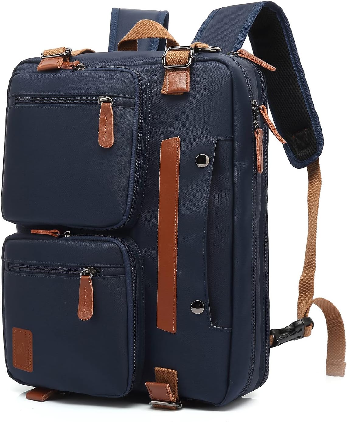 Navy Blue 17.3 inch Laptop Backpack, Special 34L Waterproof Backpack for Men/Uni...