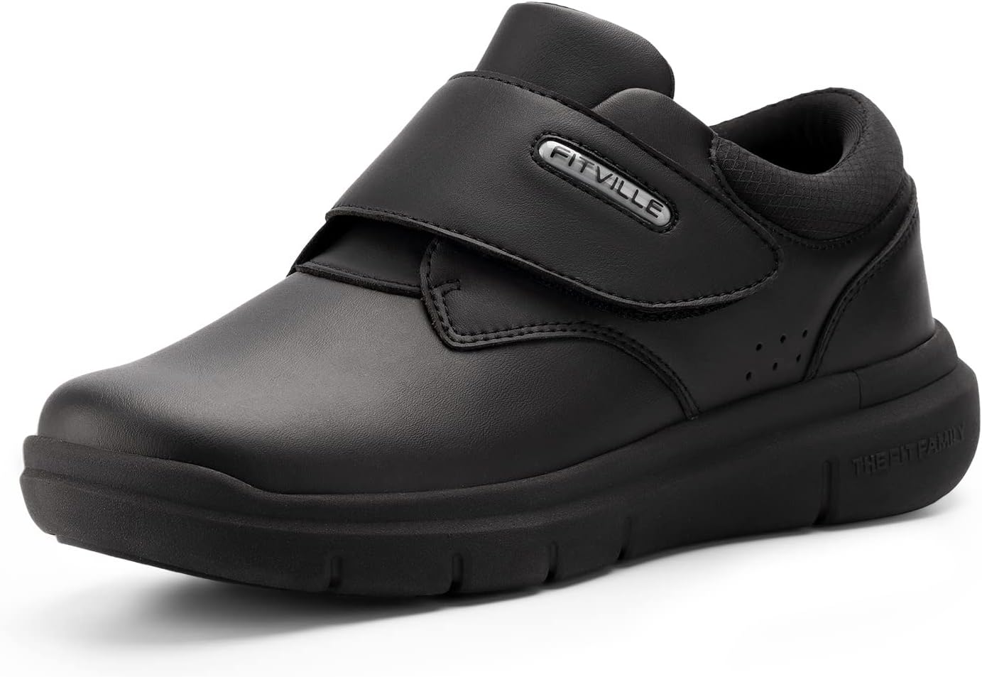 FitVille Diabetic Shoes, Special Extra Wide Slip-on Shoes for Men, Comfortable W...