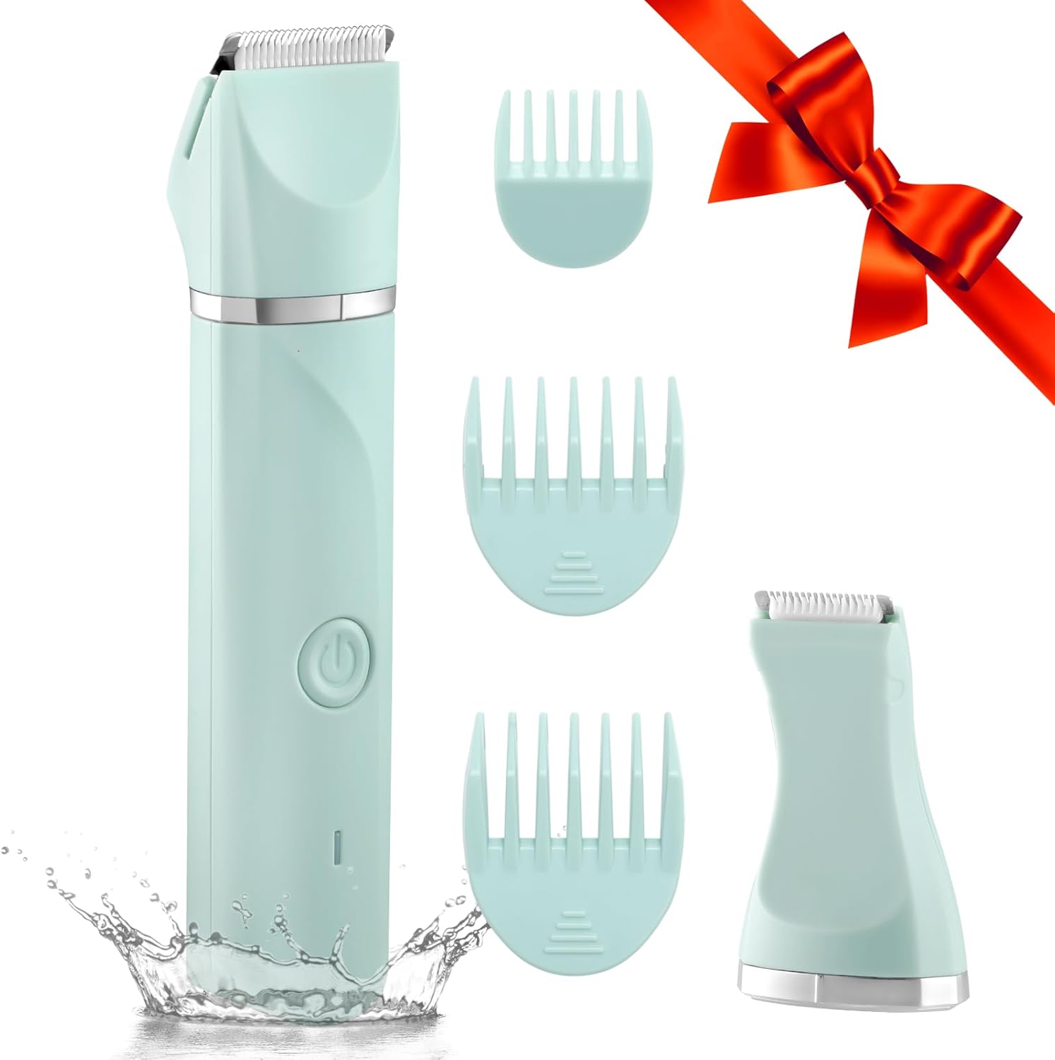 Waterproof Bikini Trimmer Women Electric Razor for Pubic Hair Women's Foil Shave...