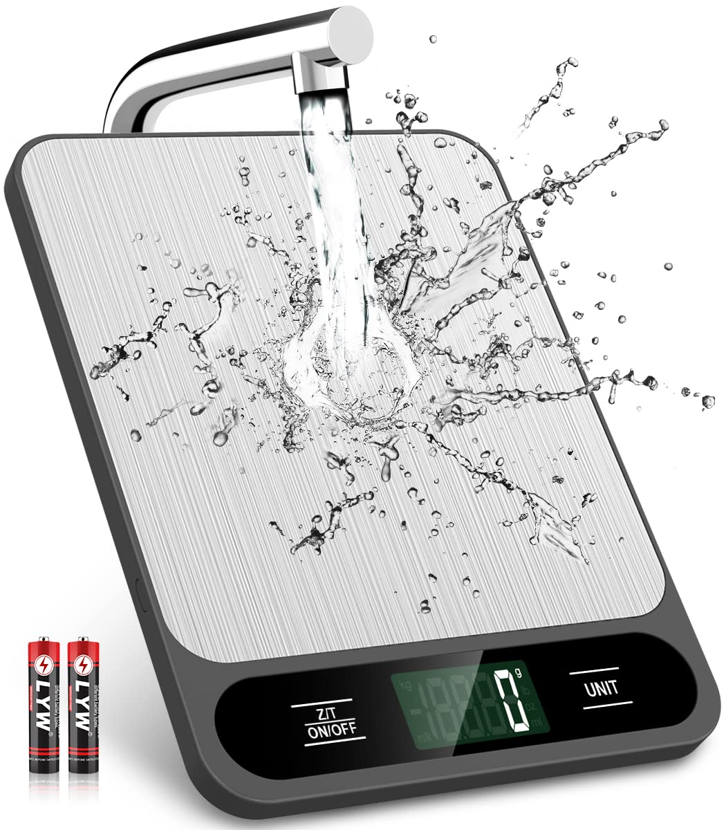 Mik-Nana Food Scale, 10kg/22lb Digital Kitchen Scale Weight Grams and Ounces for...