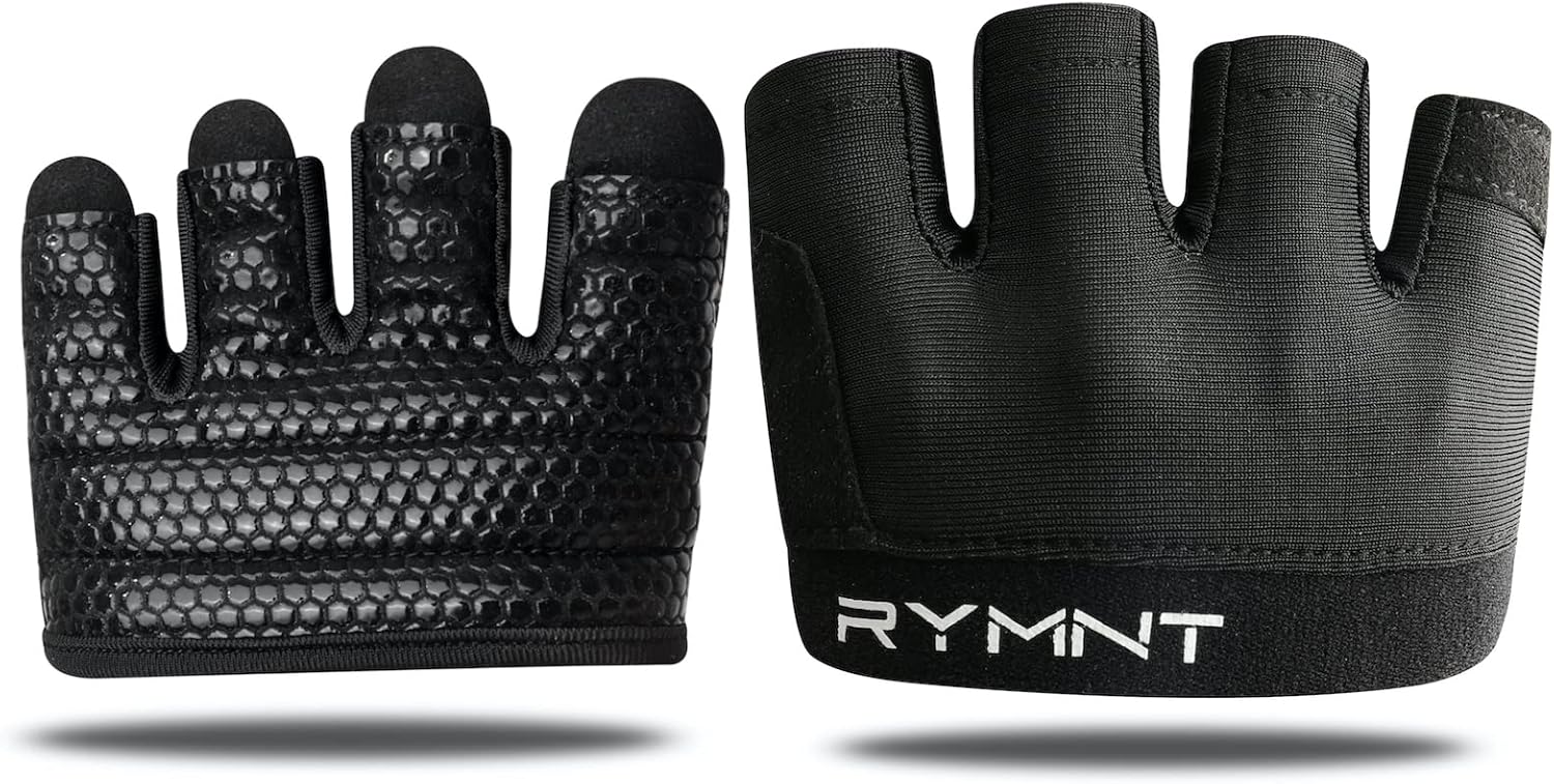 Minimal Workout Gloves,Short Micro Weight Lifting Gloves Grip Pads with Full Pal...