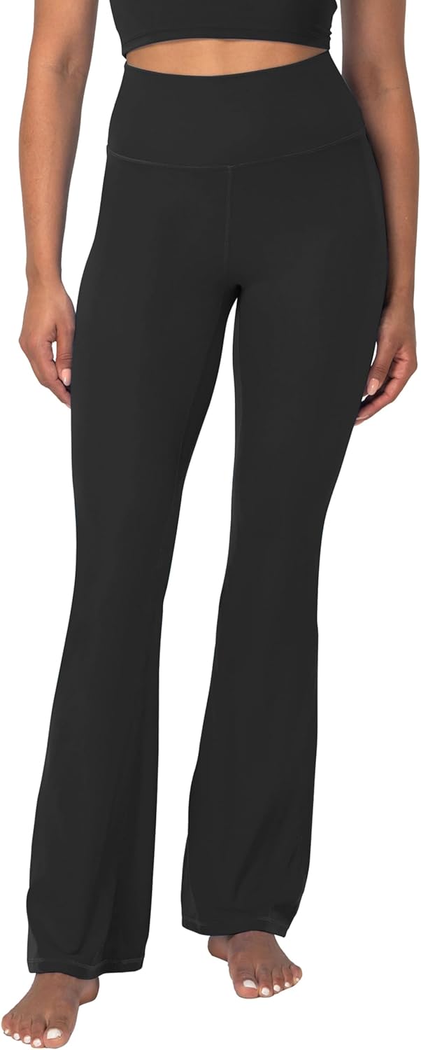 Sunzel Mini Flare Leggings, Special High Waist Yoga Pants with Tummy Control, In...