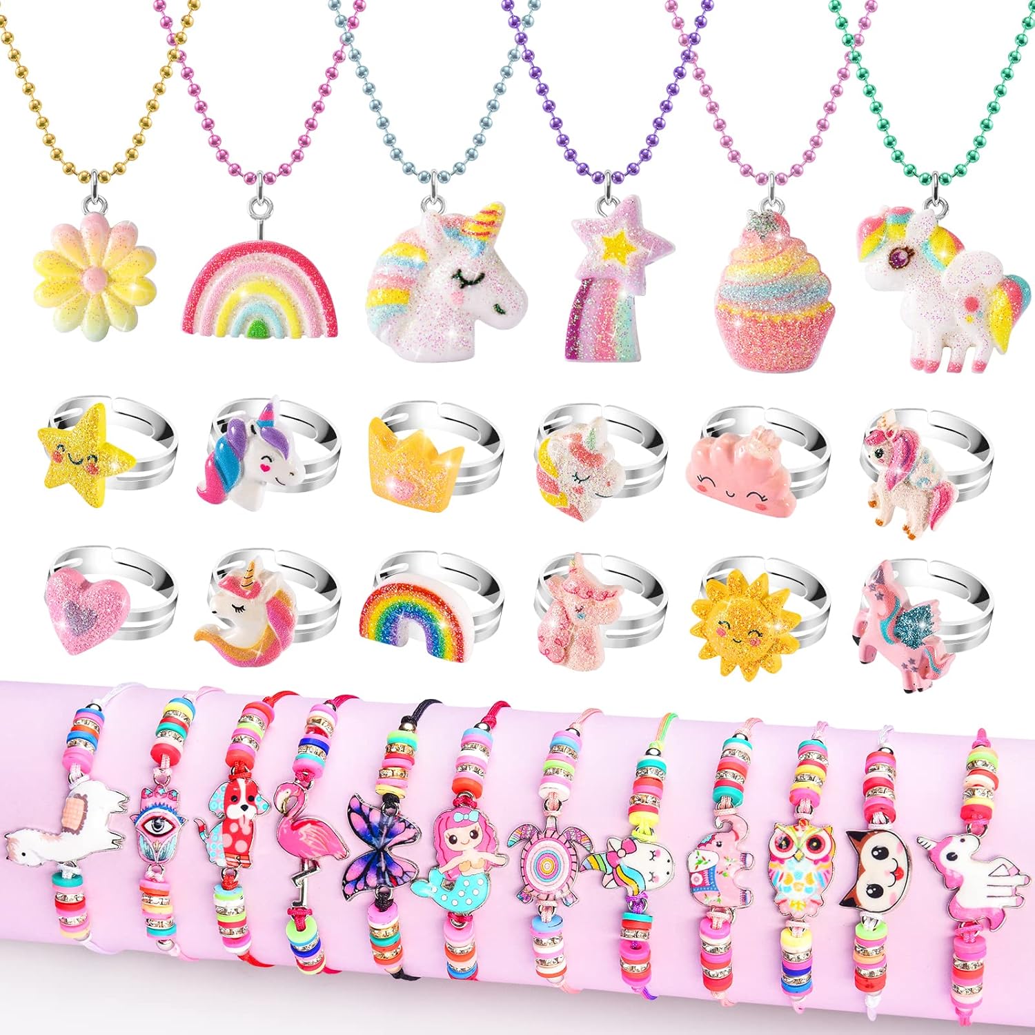 Little Girls Jewelry Sets, Special Kids Jewelry for Toddler Girl, Charming Costu...