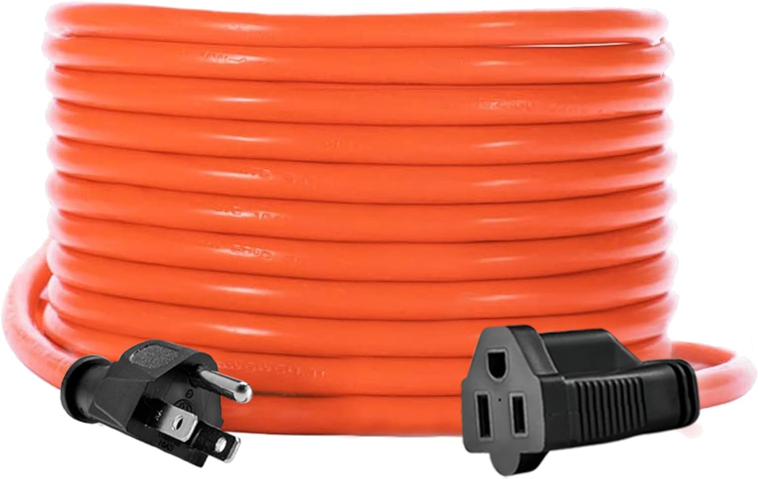 KMC 25ft Outdoor Extension Cord, 25-Foot 16/3 Weatherproof Indoor/Outdoor Extens...