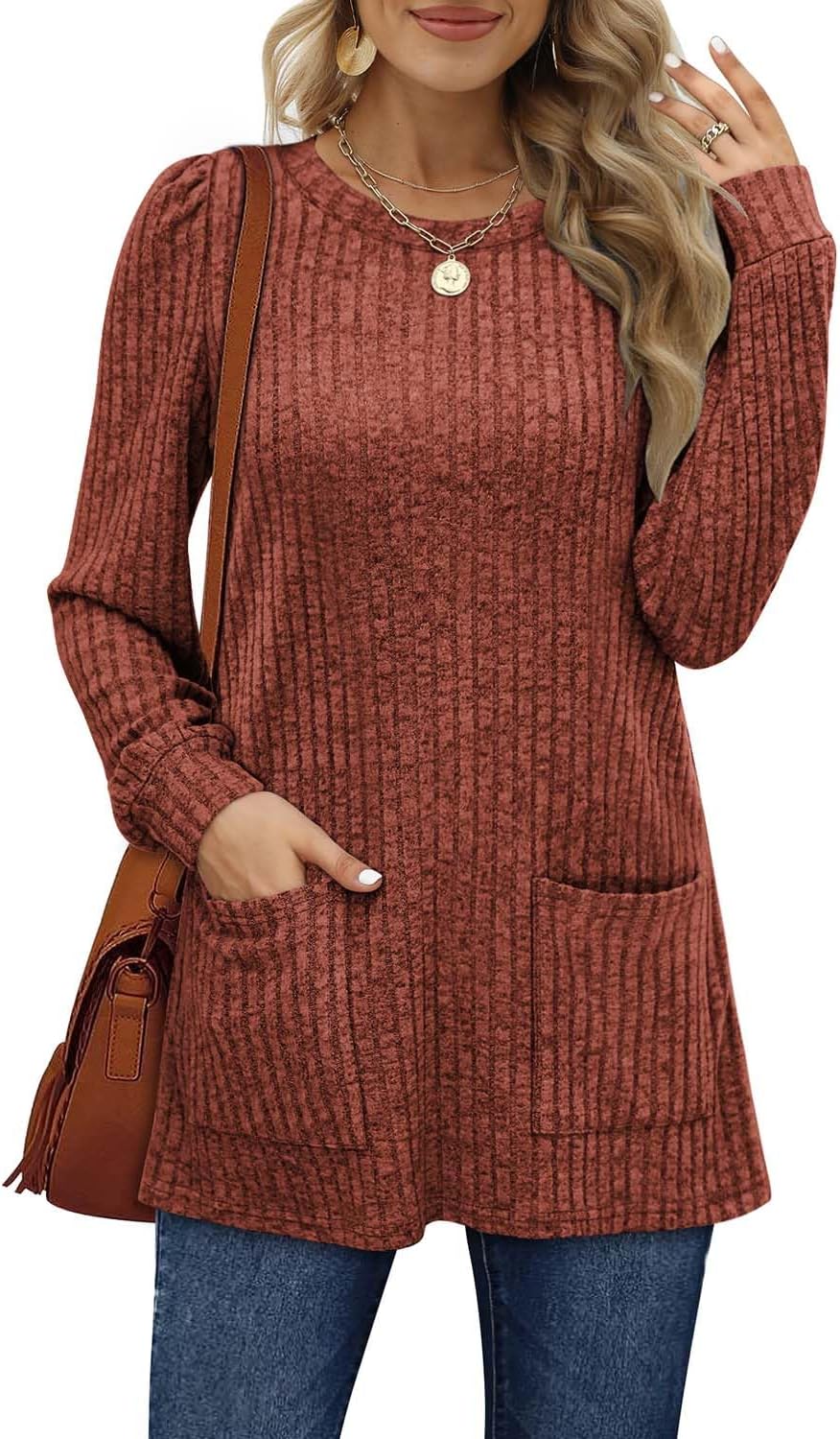 Aokosor Long Sleeve Tops, Special Lightweight Jump...