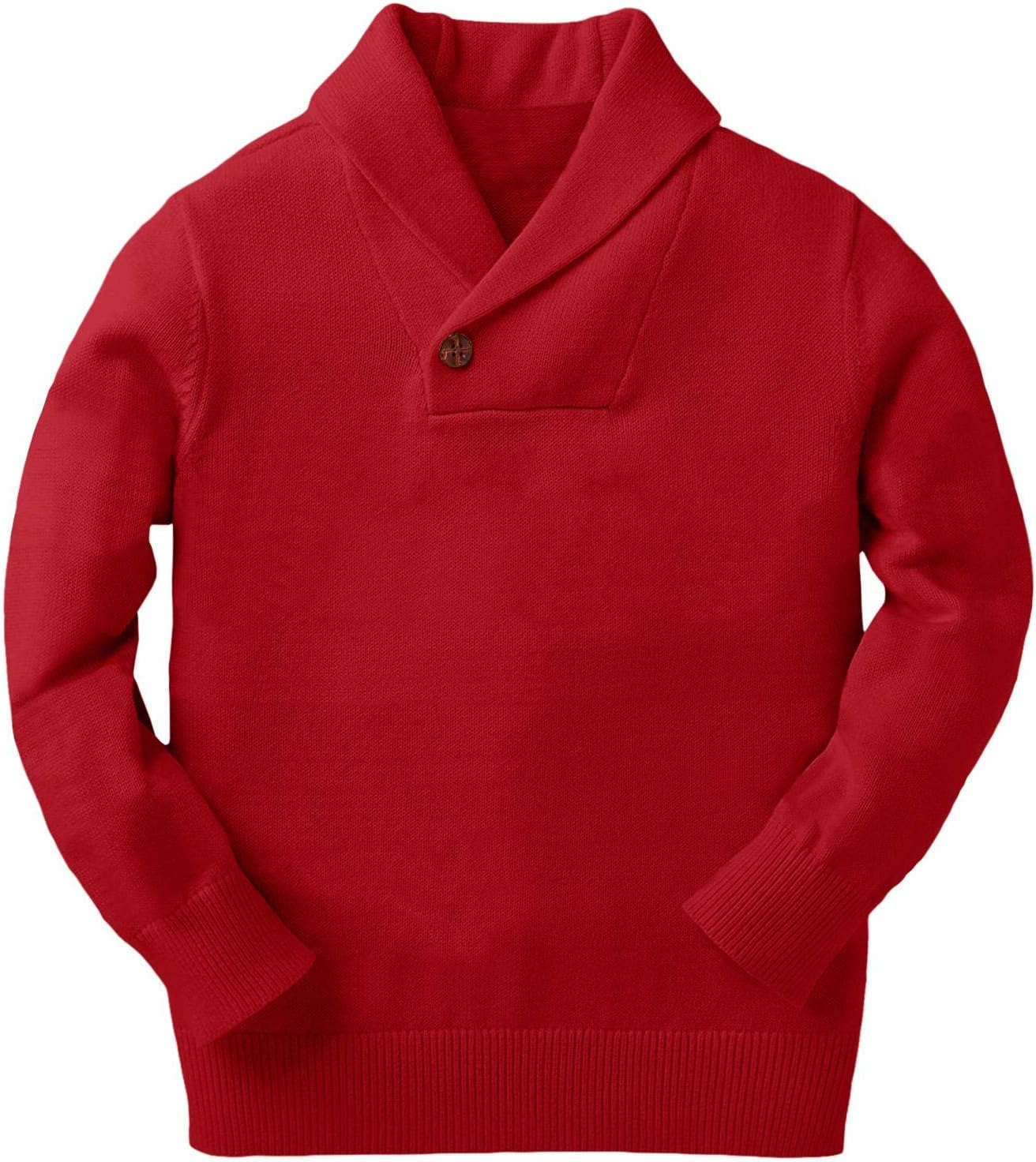 Makkrom Toddler Baby Boy Girl Shawl Collar Pullover Cable Sweaters Knit V Neck C...