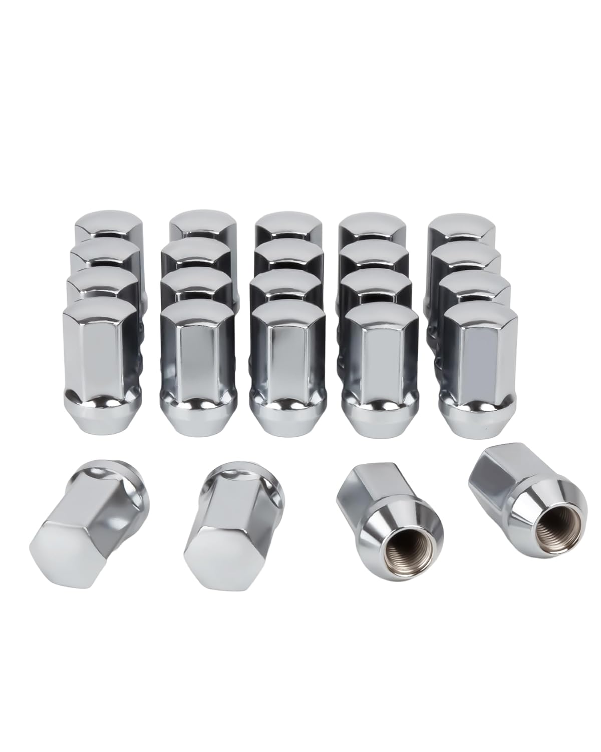 M14x1.5 Lug Nuts Replacement for 1999-2017 Chevy Silverado 1500, 2012-2022 Ram 1...