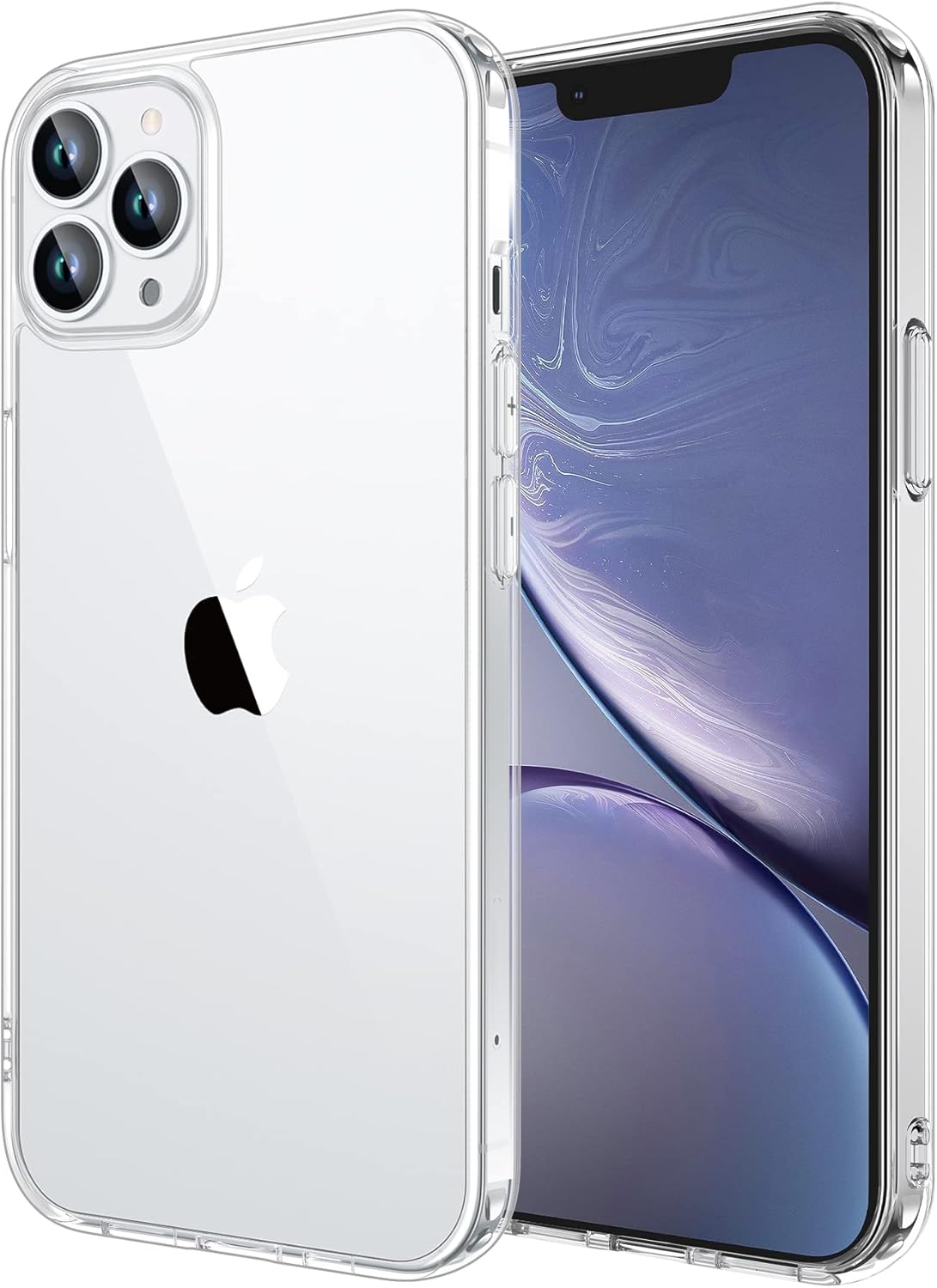GeeEase iPhone 13 Pro Max Case - Crystal Clear & Anti-Yellowing - Mil-grade Shoc...