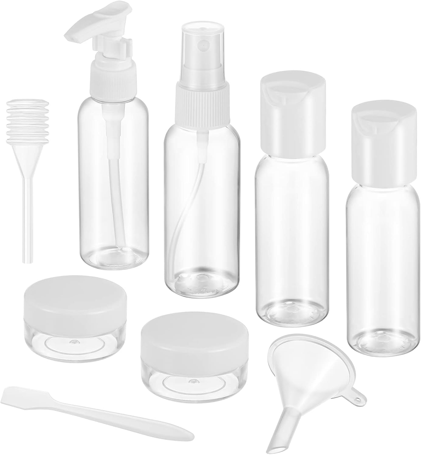 FANTESI Travel Bottles, Special Refillable Travel Containers, Innovative Leak Pr...