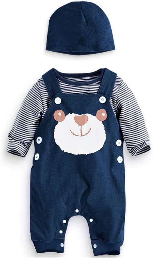 Infant Baby Boys Clothing Sets, Special Newborn Baby Cotton Romper Outfits, Inno...