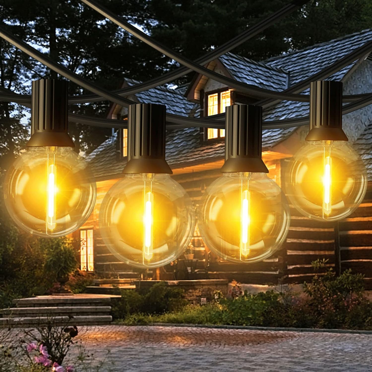 Garden Lights, Special Mains Powered Garden Lights, Unique Outdoor Garden Lights...