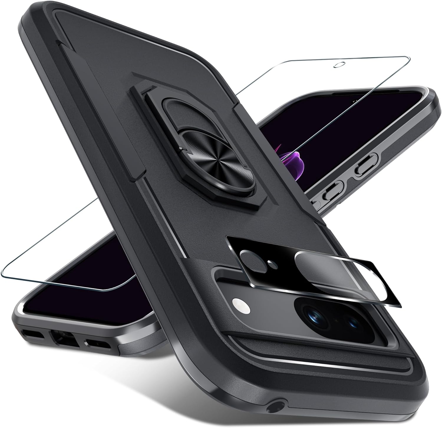 Janmitta Google Pixel 8a Case, Special Phone Cover with Screen Protector Camera...