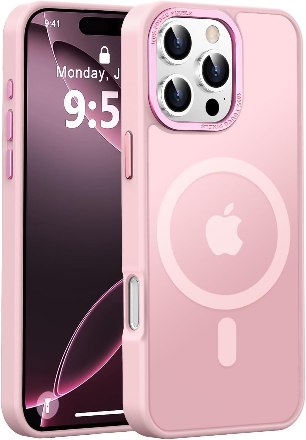 Designed for iPhone 16 Pro Max Case with Magnetic [13 FT Military Drop Protectio...
