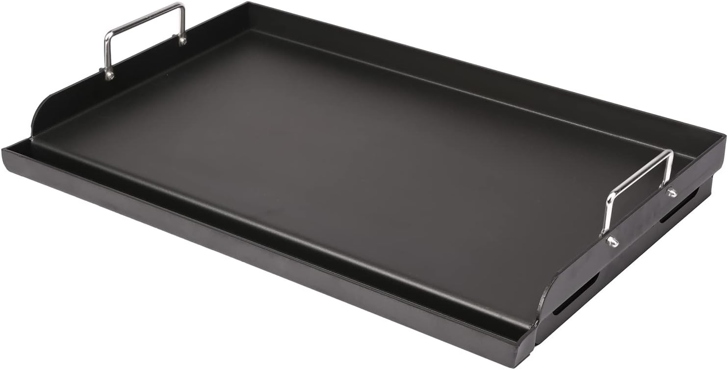 Utheer 25" x 16" Nonstick Coating Cooking Griddle for Gas Grill, Universal Gridd...
