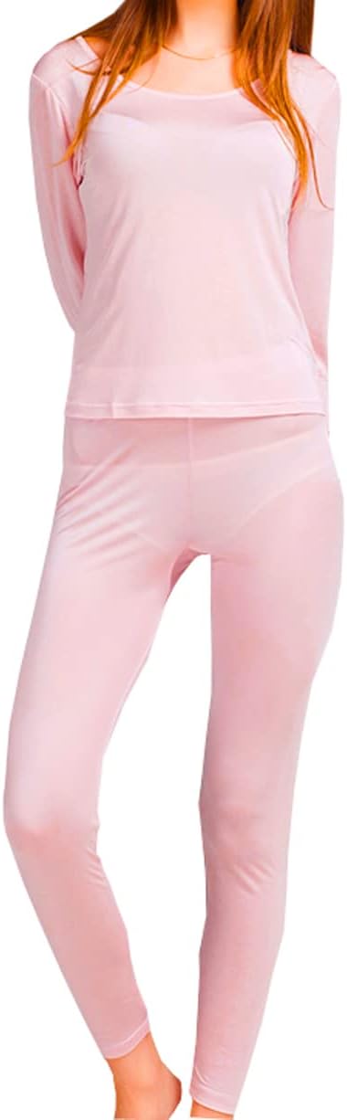 Grenasasilk Womens Silk Long Underwear Mulberry Silk Long Johns Silk Thermal Und...
