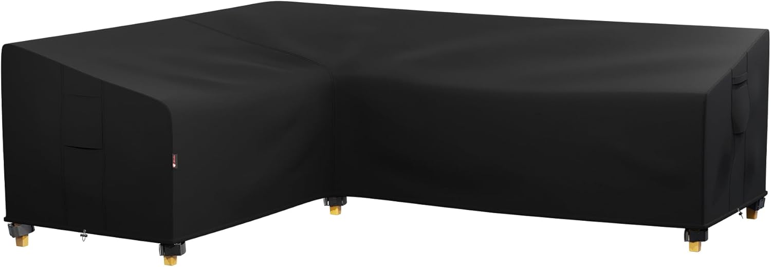iBirdie Outdoor Patio Furniture Cover for 83 x 104 inch L-Shaped Sectional Sofa,...