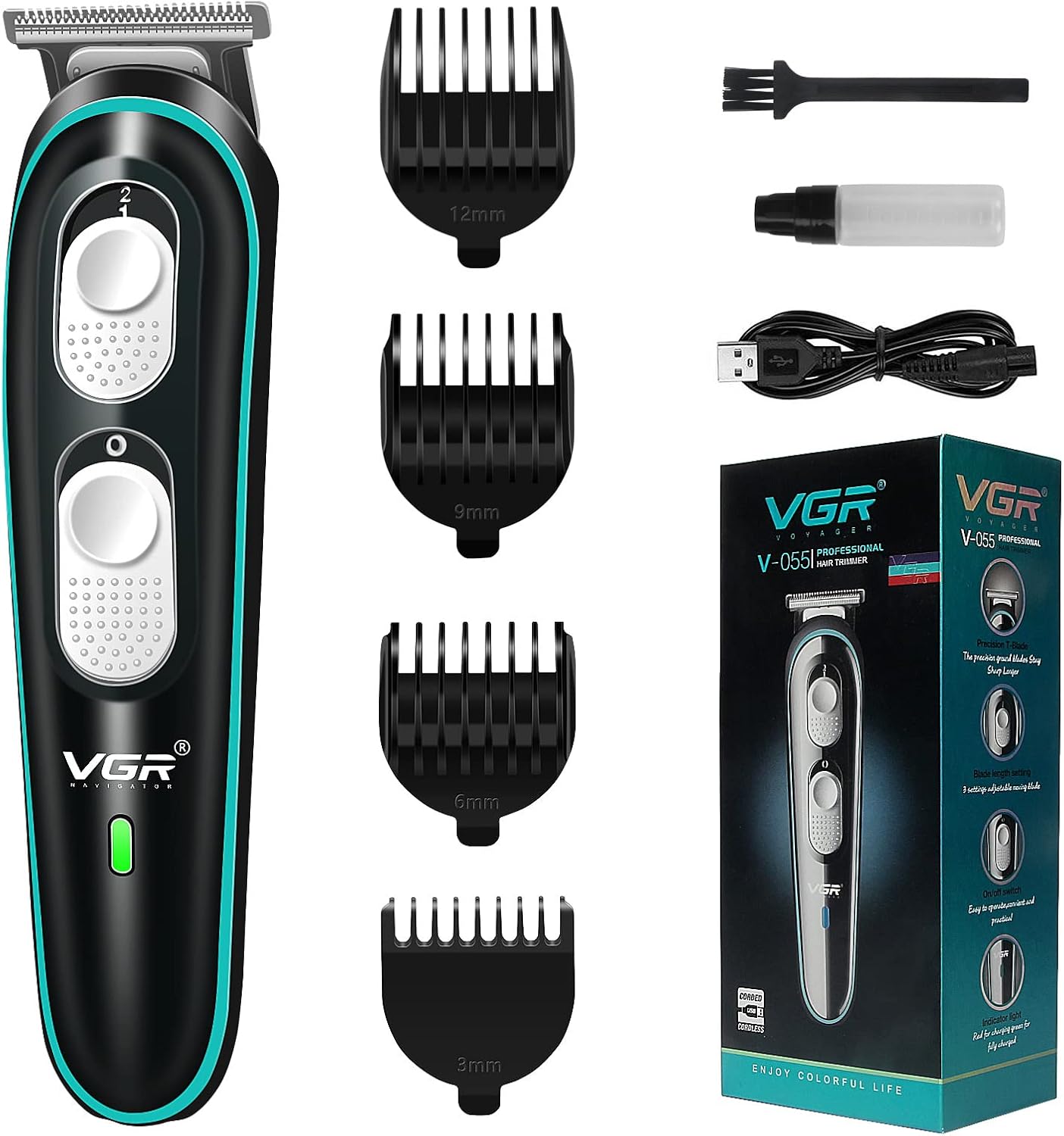 Lumitact Professional Hair Clippers for Men Kids U...