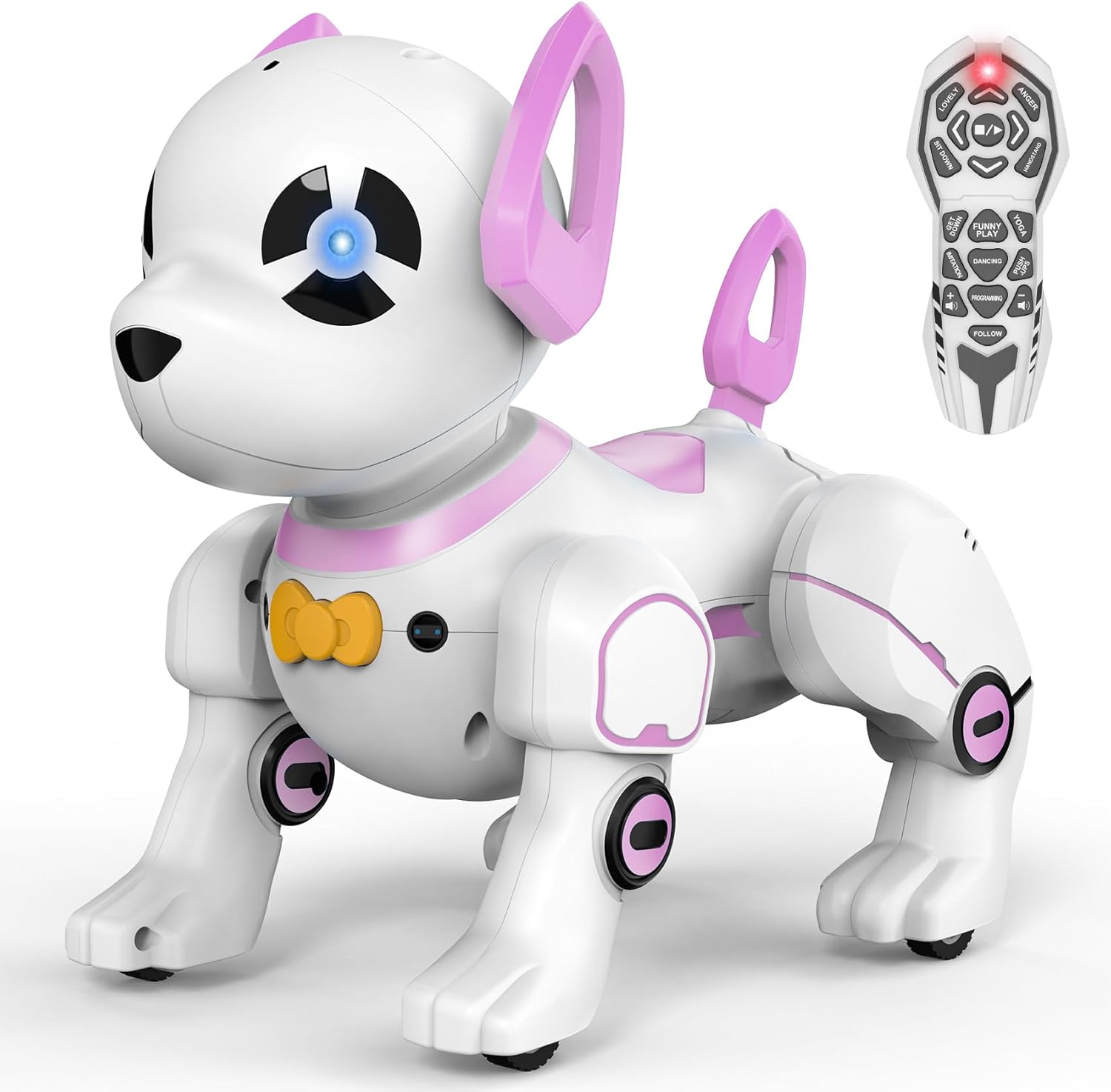 Remote Control Robot Dog Toy, Special RC Dog Programmable Smart Interactive Robo...