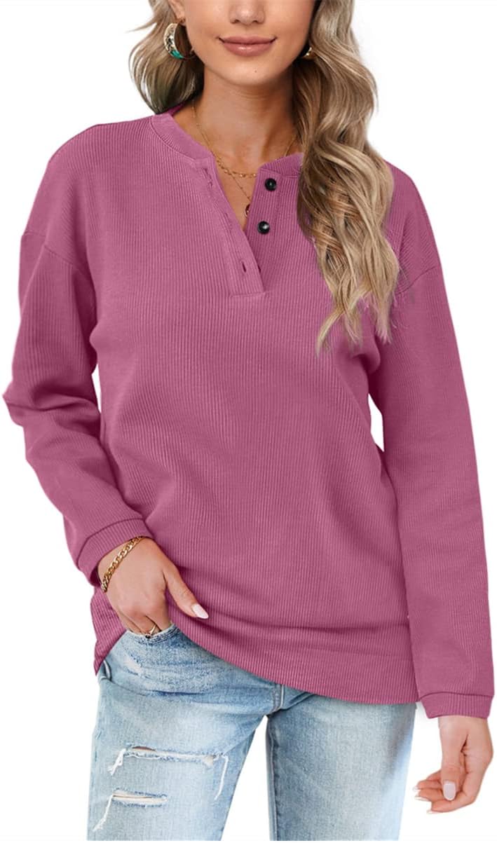 Aokosor Womens Top, Special Long Sleeve Womens Sweatshirt, Unique Ladies Loose S...