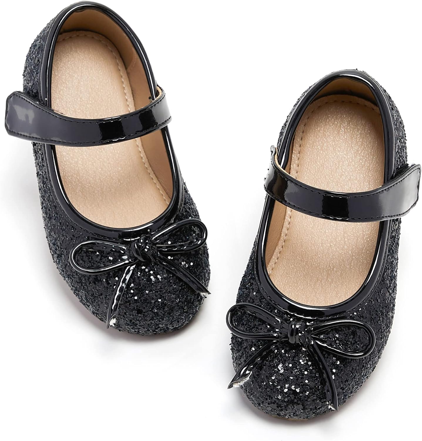 Otter MOMO Mary Jane Ballerina Flats, Special Toddler/Little Girls Slip-on Shoes...