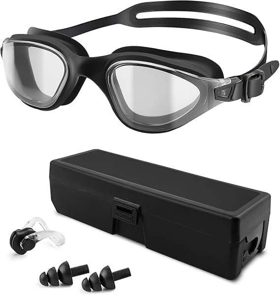 Victoper Swimming Goggles Adult Men & Women, Updated Anti Fog Swim Goggles Adult...