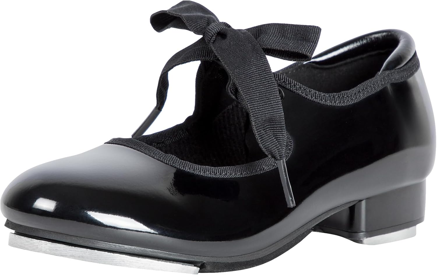 Linodes Leather/Patent Tap Shoe for Girls and Boys (Toddler/Little Kid/Big Kid)...