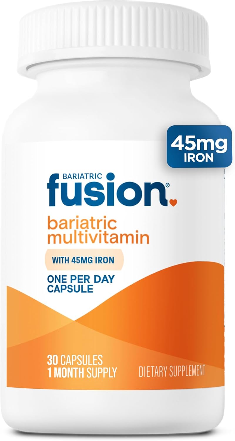 Bariatric Fusion One Per Day Bariatric Multivitamin with Iron | Easy to Swallow...