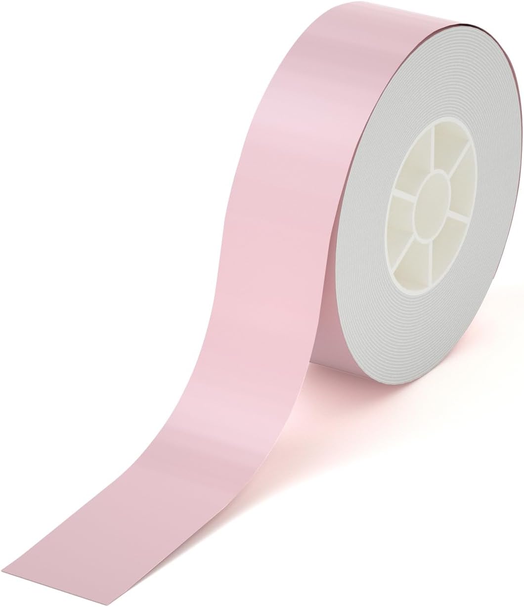 PRT Qutie Label Maker Tape, Waterproof DIY Self-Adhesive Labels, 15mmx4M Compati...