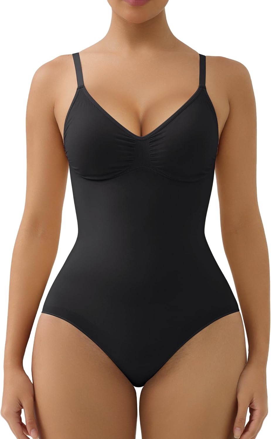 SHAPERX Shapewear for Women Tummy Control Bodysuit Seamless Sculpting Body Shape...