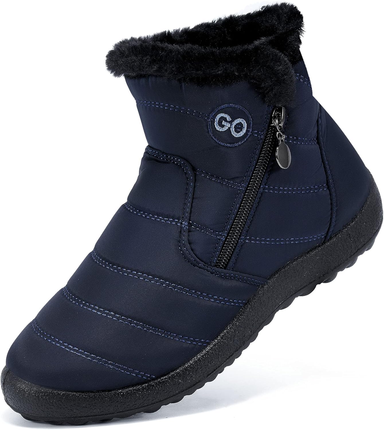 DUOYANGJIASHA Snow Boots, Special Winter Warm Ankle Booties for Women, Unique Wa...