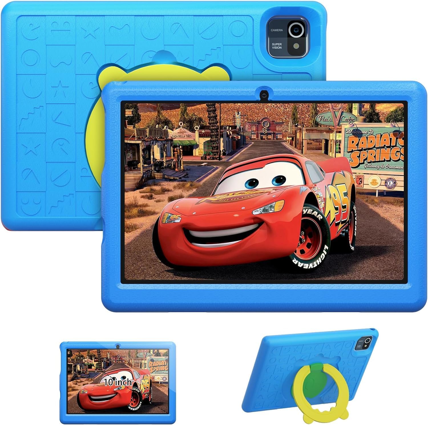 HotLight Kids Tablet 10 inch Tablet with 6(2+4) GB RAM+64GB ROM+128GB SD Expansi...