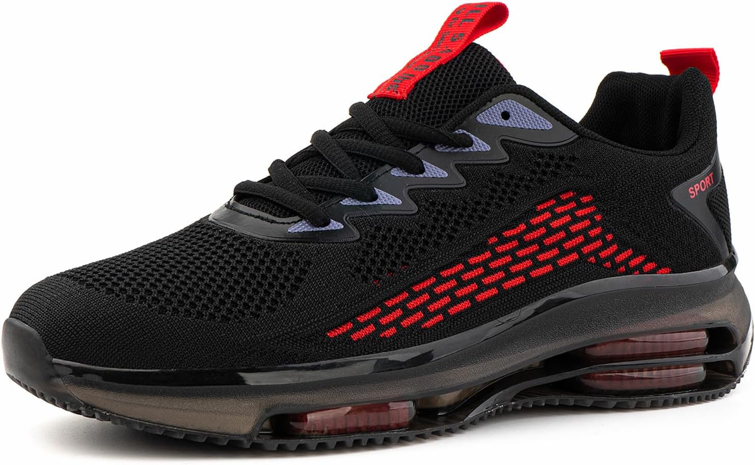 Hitmars Mens Sports Trainers with Air Cushion Gym Outdoor Size UK6-13 9 UK Mesh...