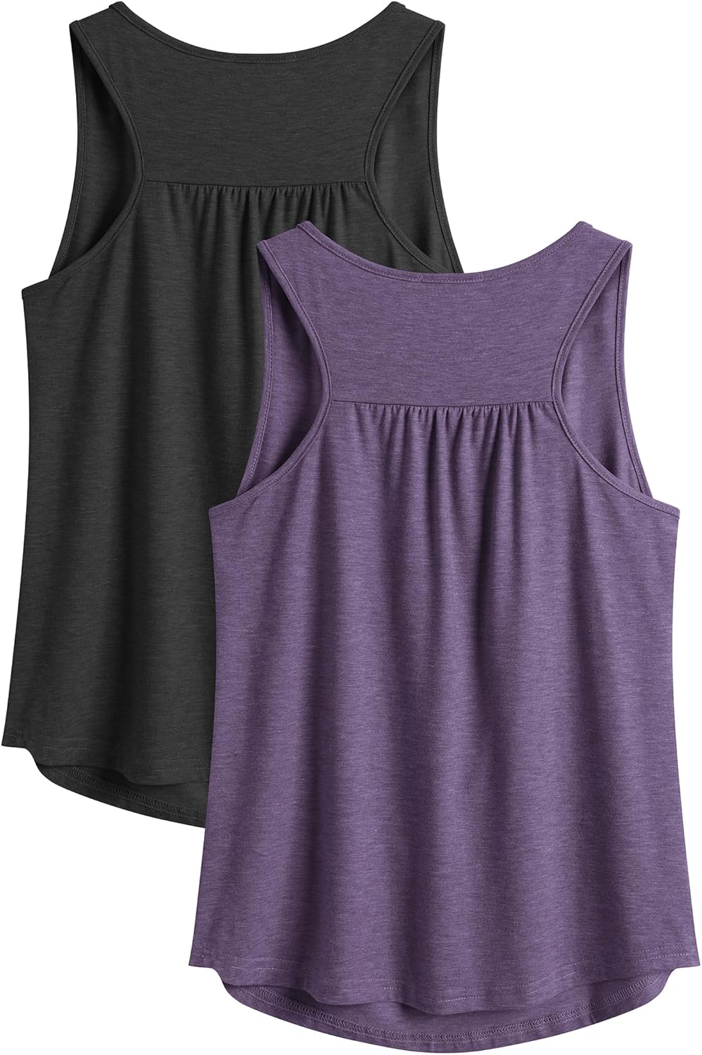 PINSPARK Workout Tank Tops, Special Loose Fit Yoga Top for Women, Innovative Sle...