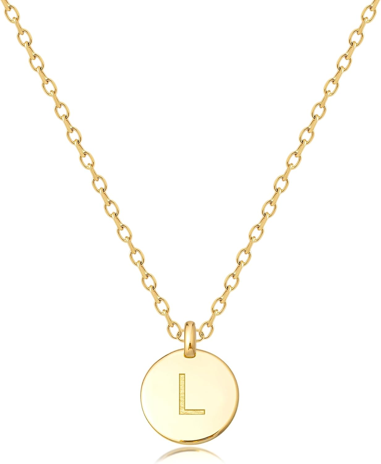 Unique Personalized Gifts for Her, Initial Necklaces for Women, Letter Double Si...