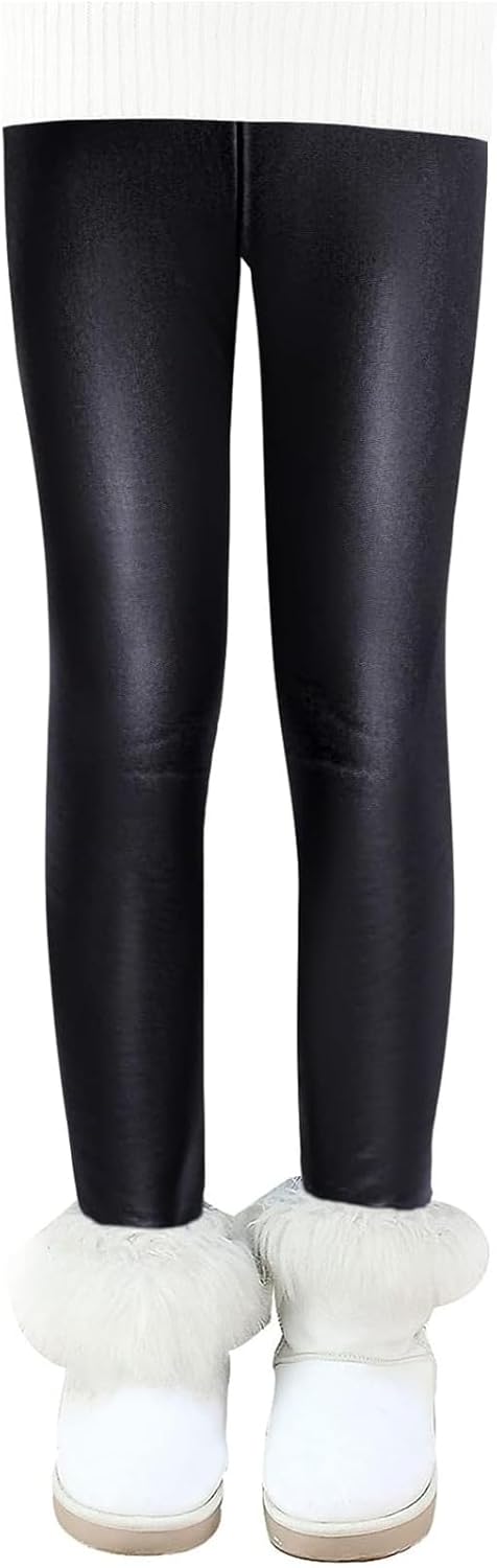 BOOPH Girl Winter Thick Warm Pant Printing Fleece Lined Legging Tight 2-12 Years...