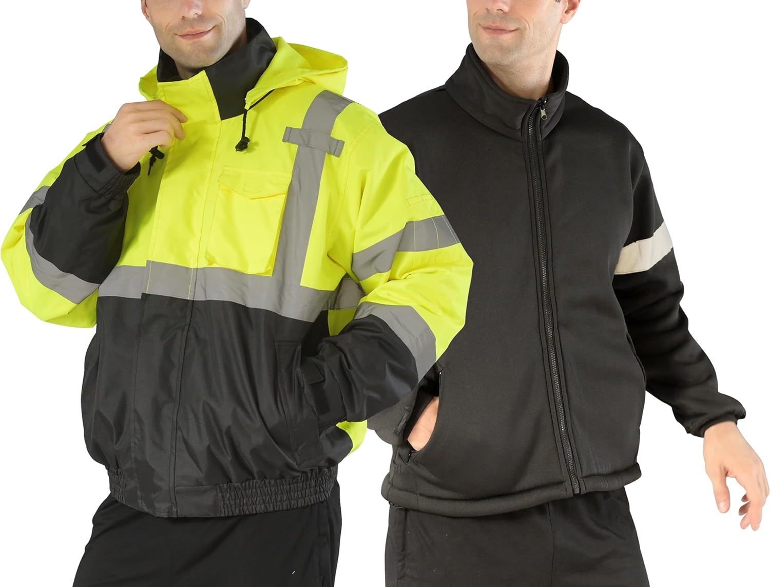 sesafety High Visibility Reflective Jackets, Special Waterproof Safety Winter Bo...